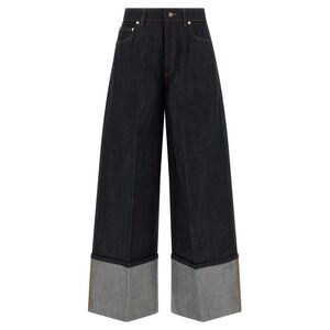 Givenchy Women's Turn Up Jeans